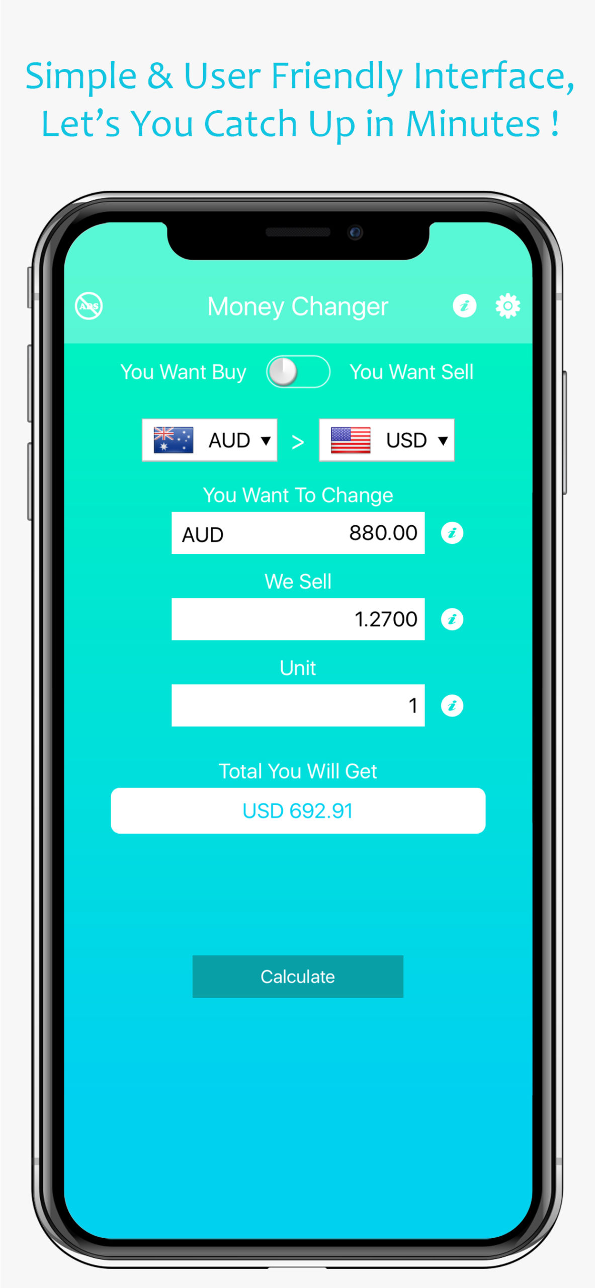 Money Changer Calculator Zinitt